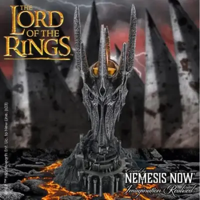 El Señor de los Anillos Portavelas Sauron 33 cm - Nemesis Now