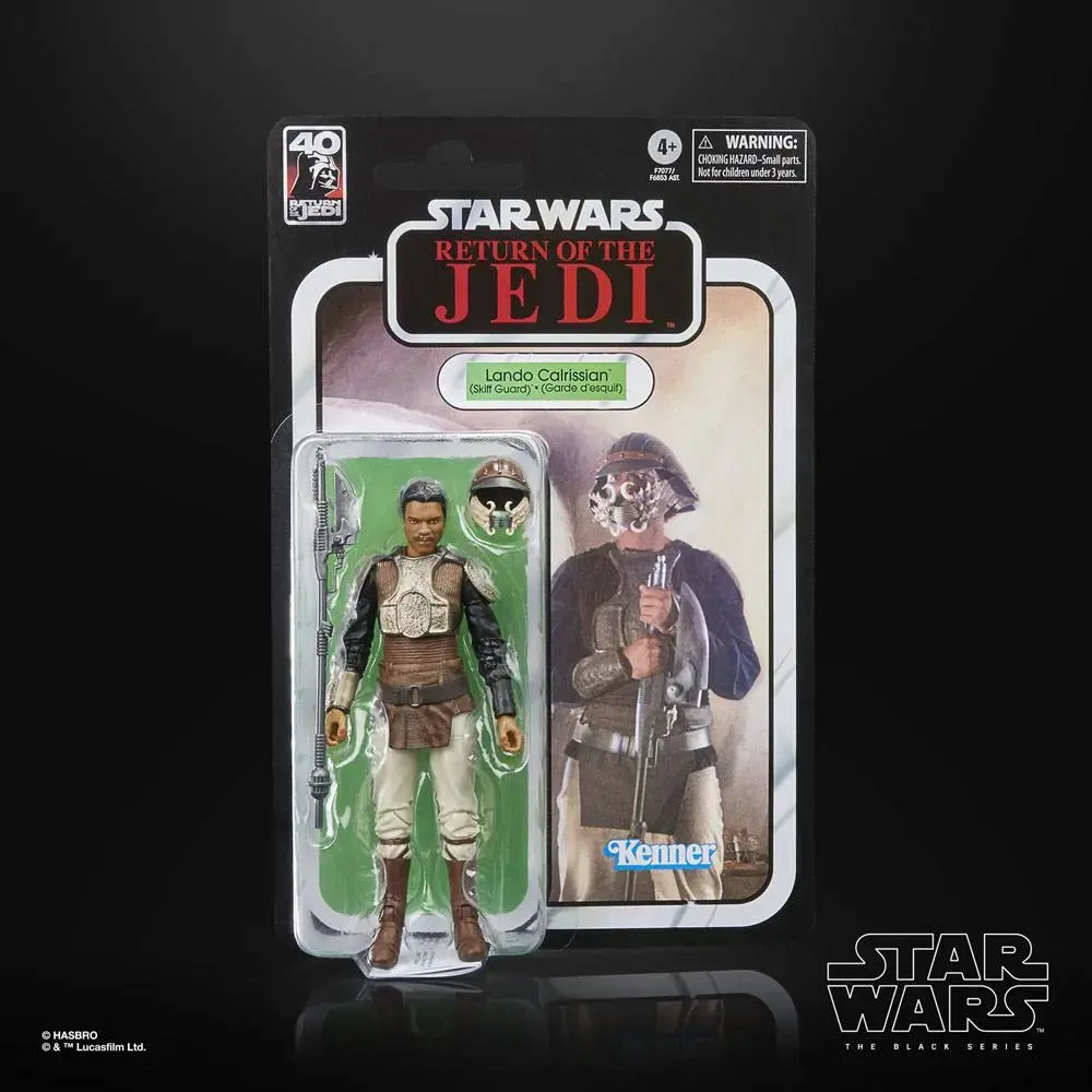 Lando Calrissian (Skiff Guard) - Return of the Jedi - 40 aniversario - Hasbro
