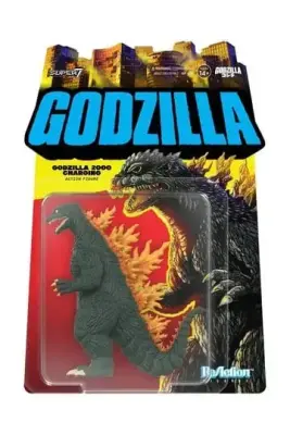 Godzilla 2000 (Charging)  - Godzilla - ReAction - Super 7.