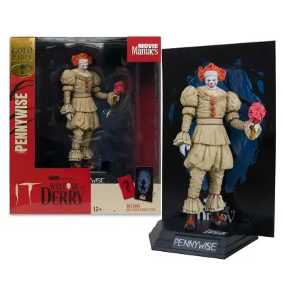 Pennywise - Welcome to Derry - Movie Maniacs - McFarlane