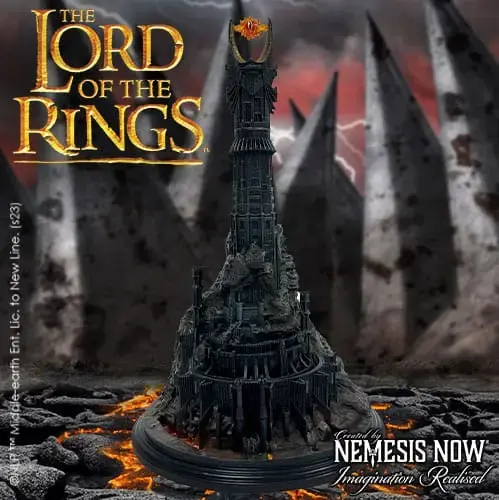 El Señor de los Anillos Quemador de incienso Barad Dur 26 cm - Nemesis Now.