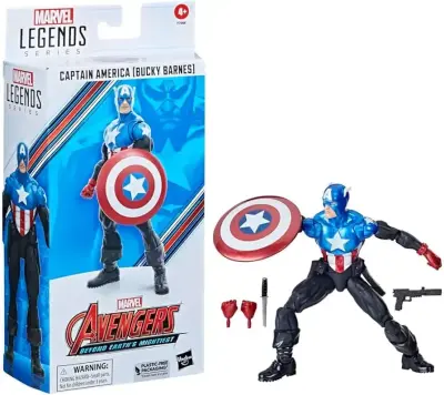 Captain America (Bucky Barnes) - Marvel Legends - Hasbro