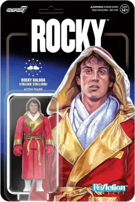 Rocky (Italian Stallion) - ReAction Figure - Super 7.