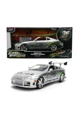 A Todo Gas Diecast Vehículo 1:24 Anniversary Brian's Toyota - Fast and Furious -Jada Toys